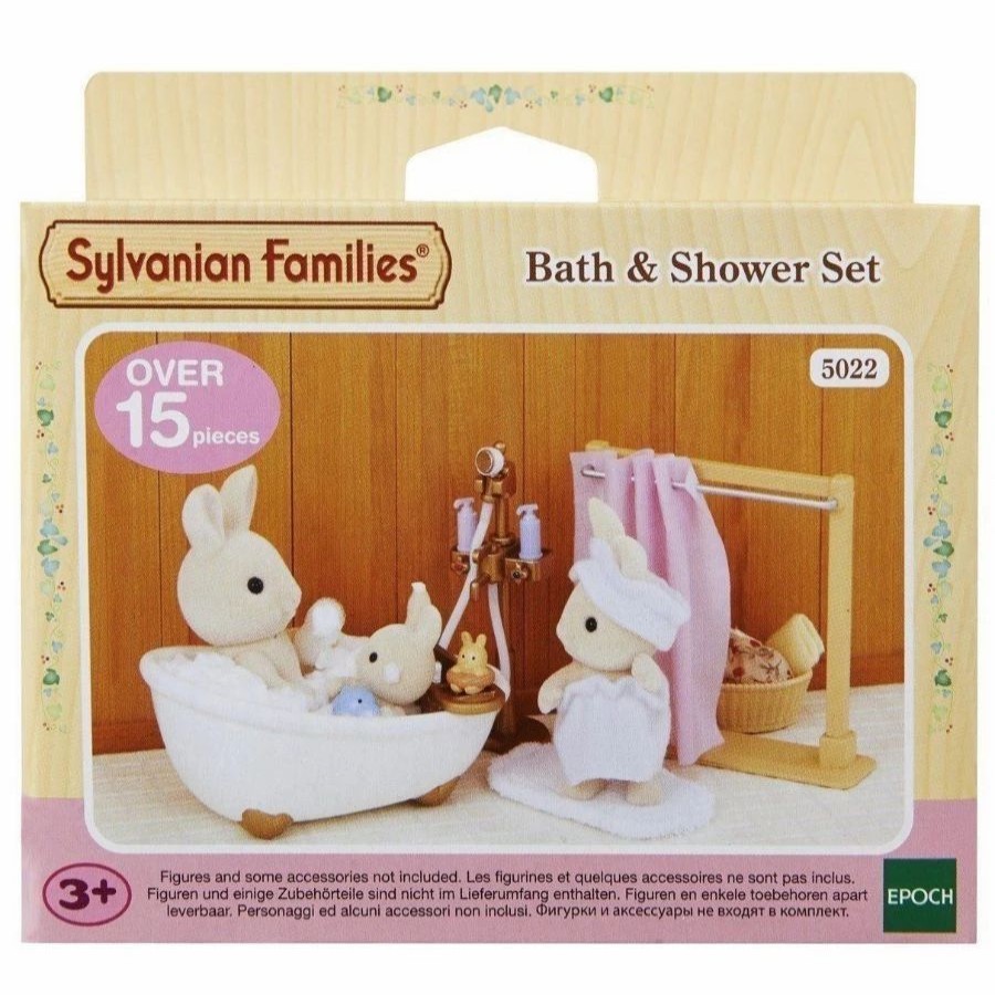 Animal & Pet Dolls | * Sylvanian Families Bath & Shower Set