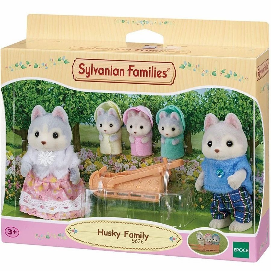 Animal & Pet Dolls | * Sylvanian Families Husky Family