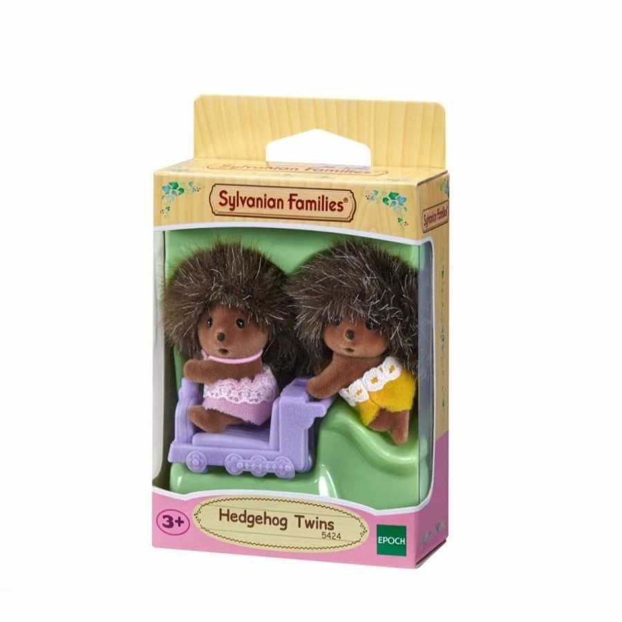 Animal & Pet Dolls | * Sylvanian Families Hedgehog Twins & Accessory