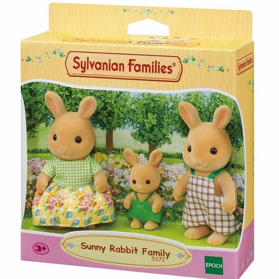 Animal & Pet Dolls | * Sylvanian Families Sunny Rabbit Family 3 Figure Pack