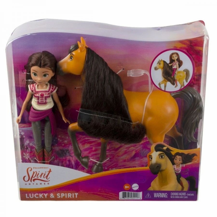 Animal & Pet Dolls | * Spirit Untamed Horse Spirit & Doll Lucky