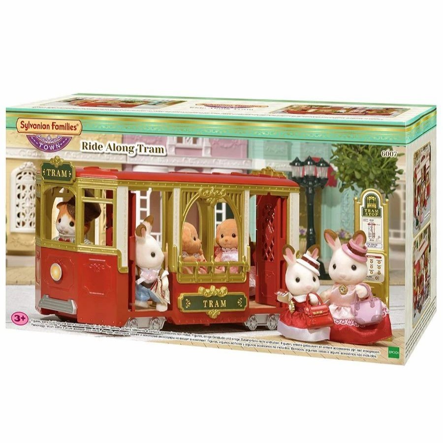 Animal & Pet Dolls | * Sylvanian Families Ride Along Tram