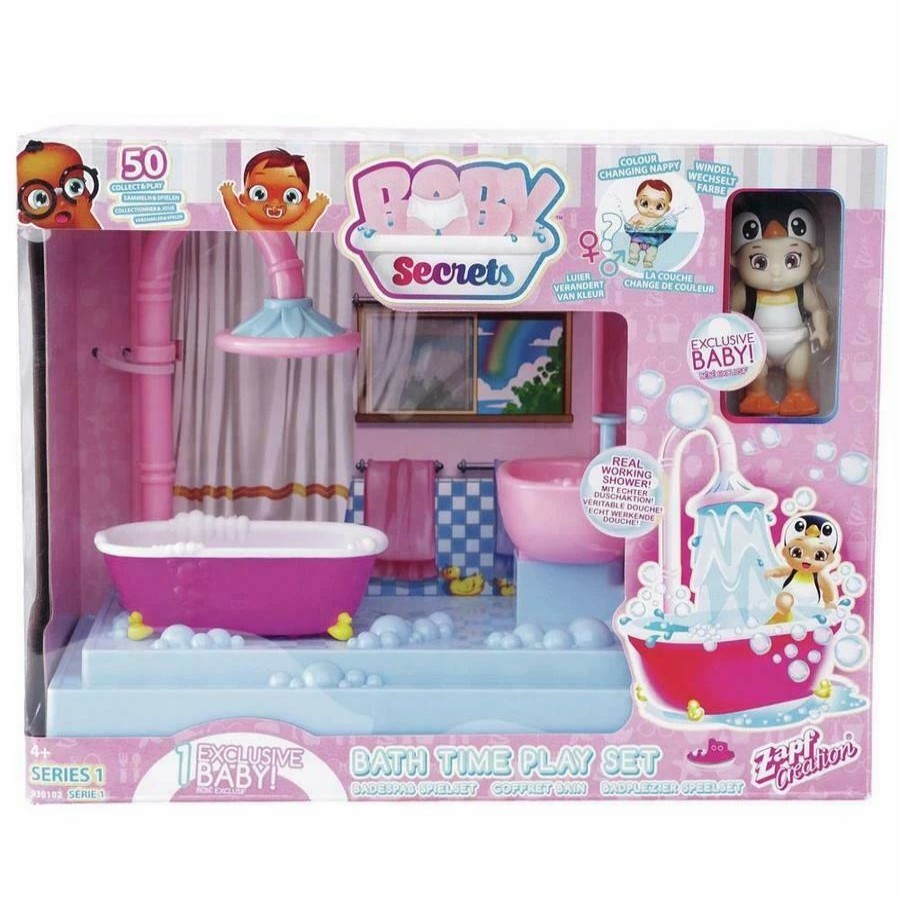 Baby Dolls | * Other Baby Secrets Bath Time Playset