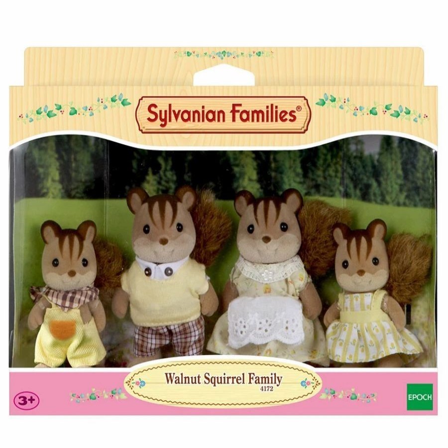 Animal & Pet Dolls | * Sylvanian Families Walnut Squirrel Family