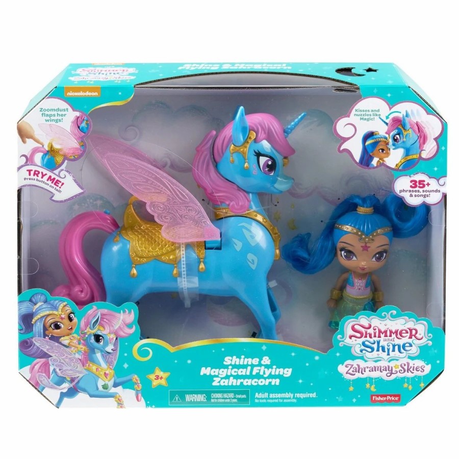 Dolls | * Shimmer And Shine Shimmer & Shine Genie & Zahracorn Large Assorted