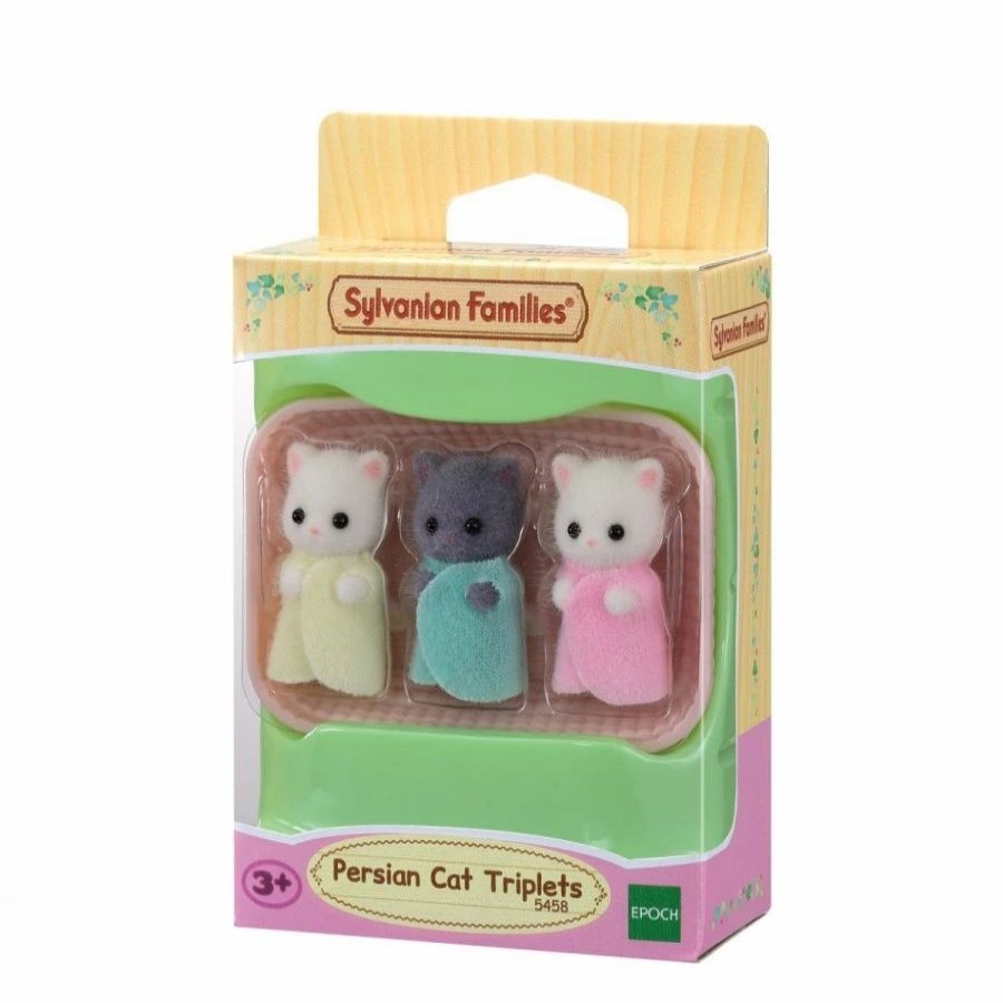 Animal & Pet Dolls | * Sylvanian Families Persian Cat Triplets