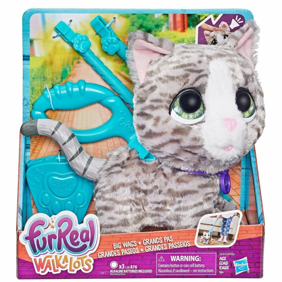 Animal & Pet Dolls | * Furreal Walkalot Big Wags Dog & Cat Assorted