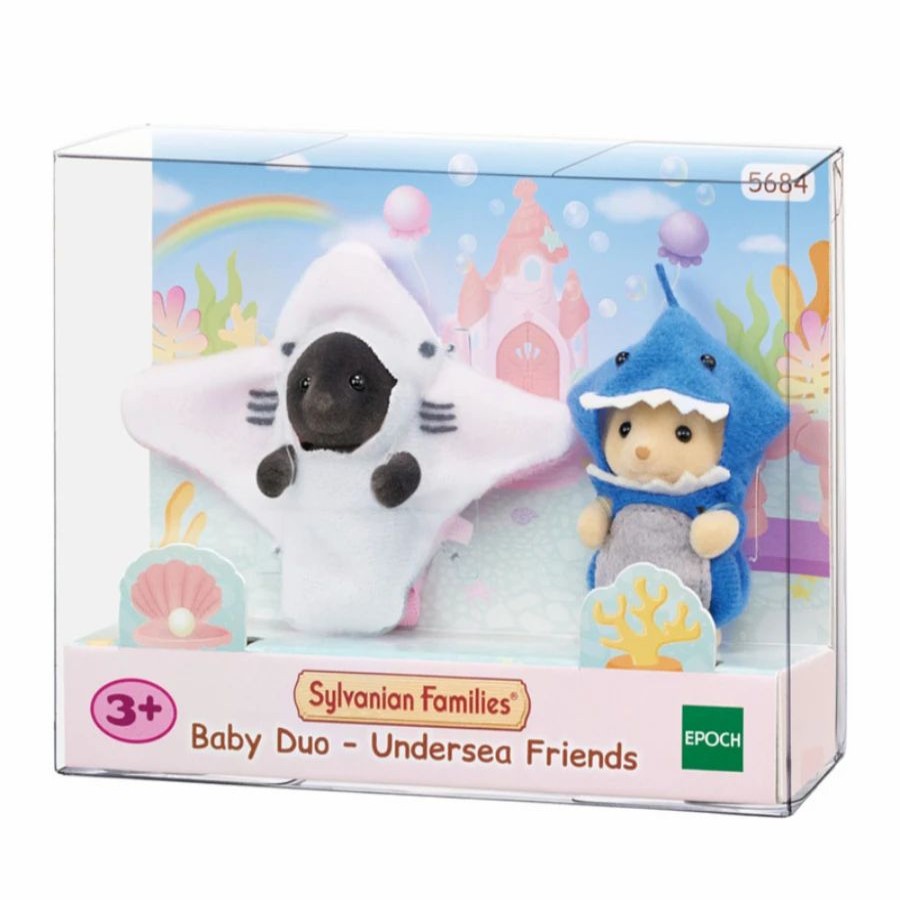 Animal & Pet Dolls | * Sylvanian Families Baby Duo Undersea Friends