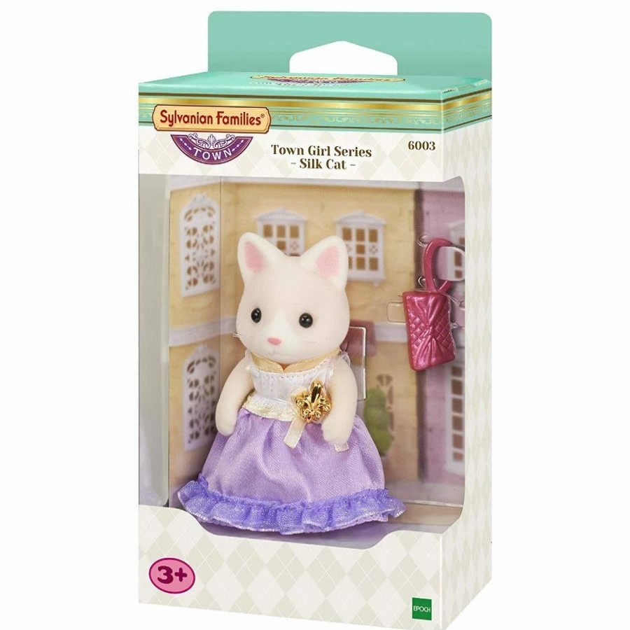 Animal & Pet Dolls | * Sylvanian Families Town Girl Series Silk Cat