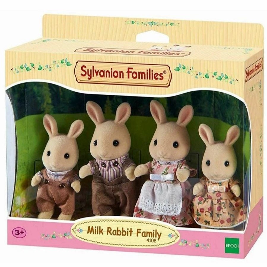 Animal & Pet Dolls | * Sylvanian Families Milk Rabbit Family