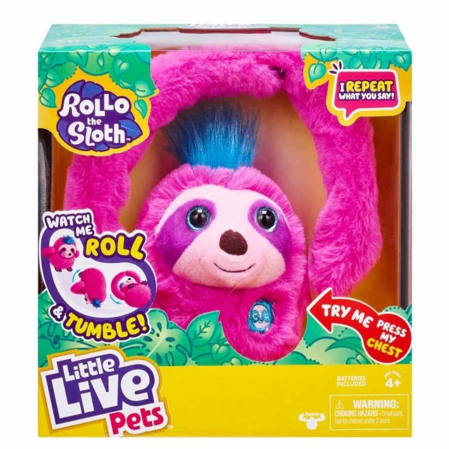 Animal & Pet Dolls | * Little Live Pets Loopy The Sloth Series 1 Single Pack