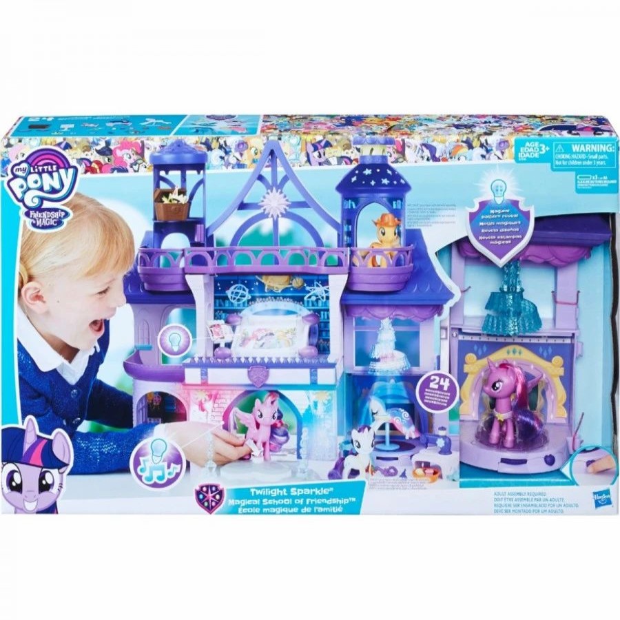 Animal & Pet Dolls | * My Little Pony School Of Friendship Playset