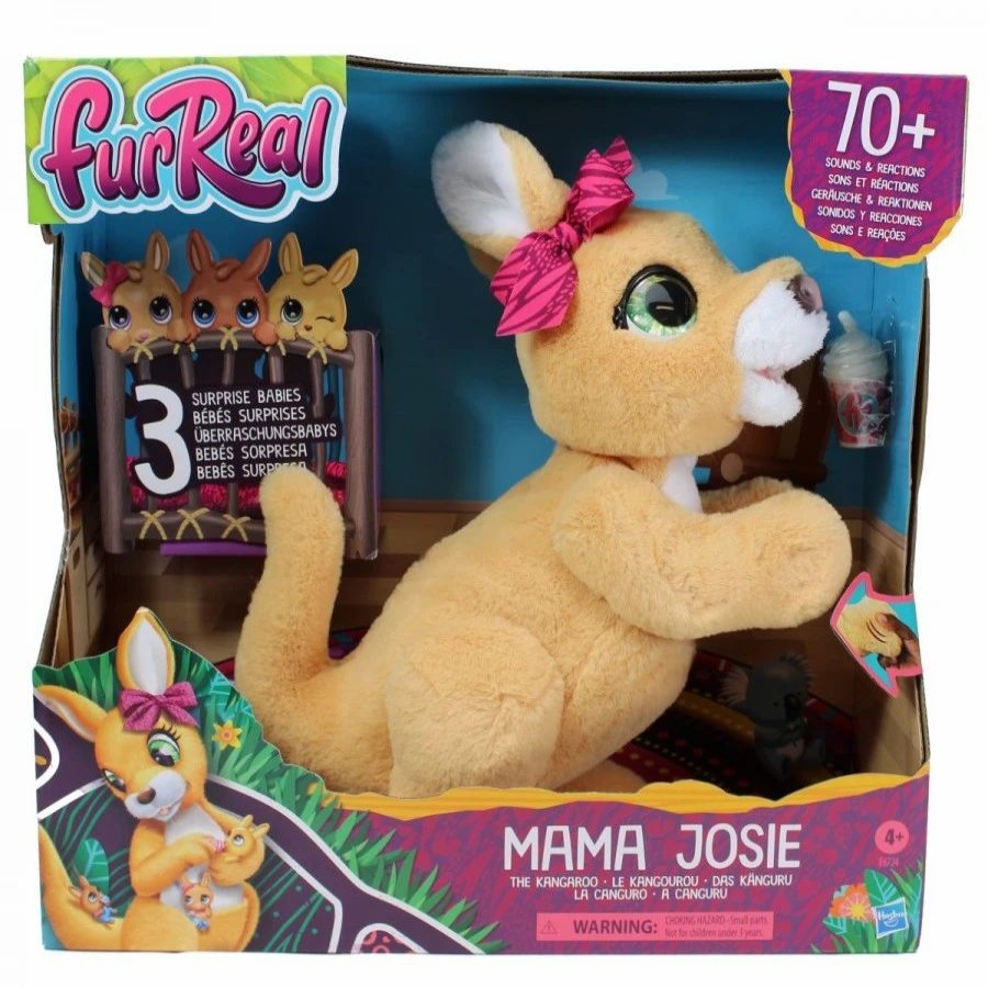 Animal & Pet Dolls | * Furreal Mama Josie The Kangaroo