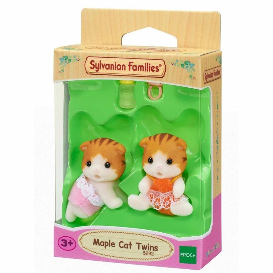 Animal & Pet Dolls | * Sylvanian Families Maple Cat Twins