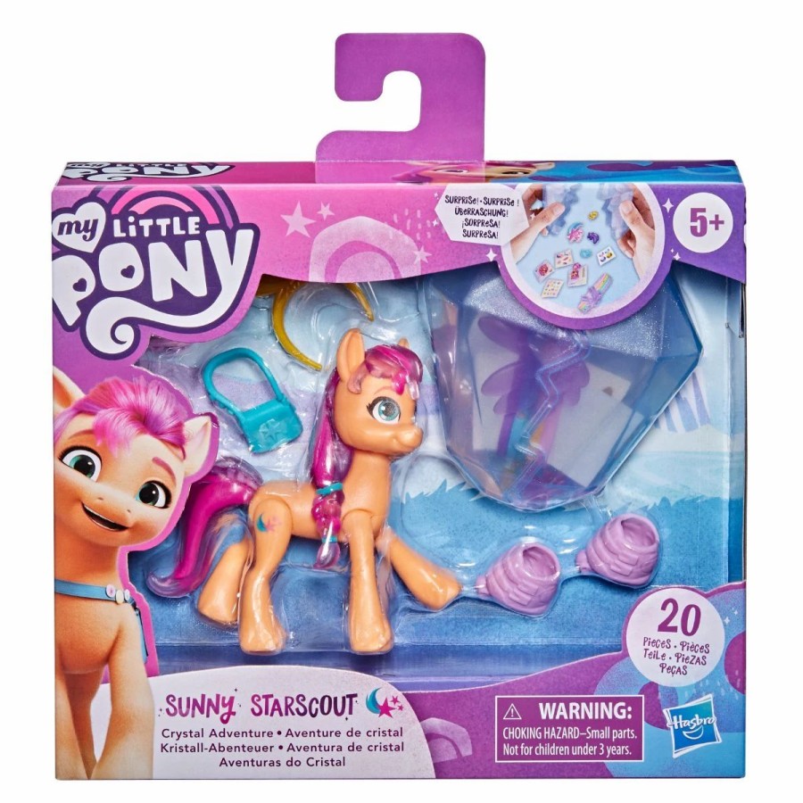 Animal & Pet Dolls | * My Little Pony Crystal Adventure Ponies Assorted