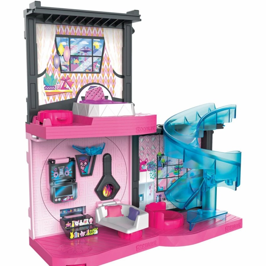 Animal & Pet Dolls | * Zoobles Magic Mansion Spinning Playset