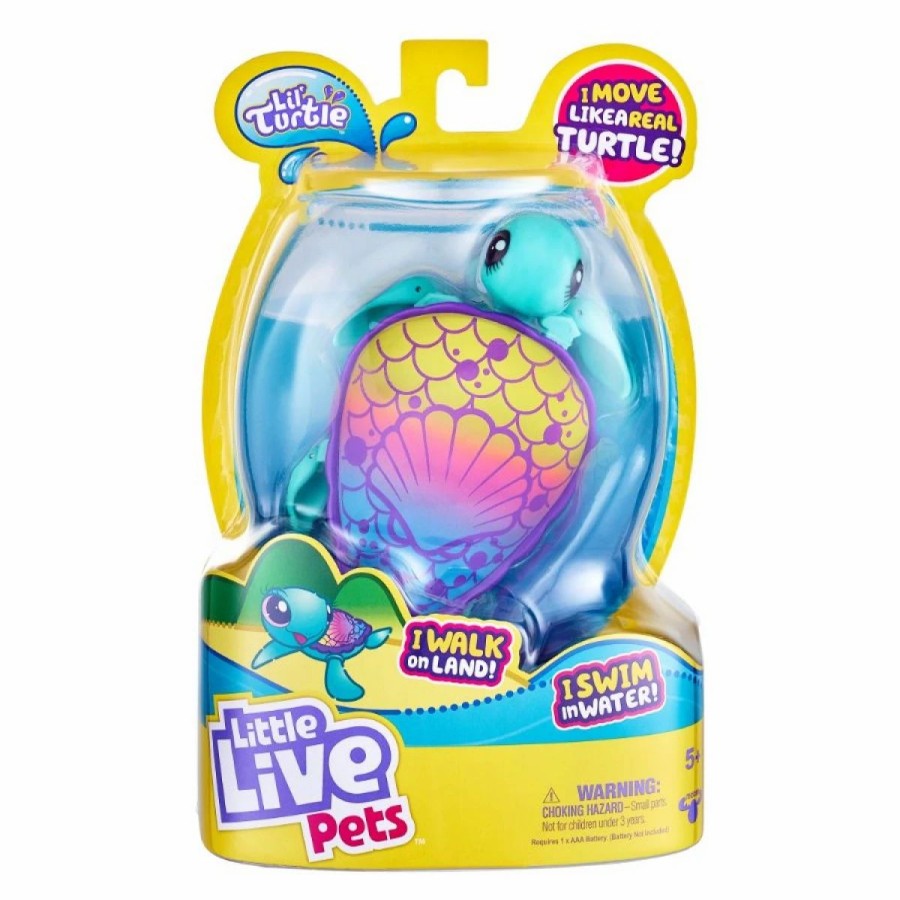 Animal & Pet Dolls | * Little Live Pets Lil Turtle Series 9 Single Pack Assorted