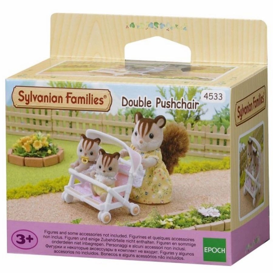 Animal & Pet Dolls | * Sylvanian Families Double Pushchair