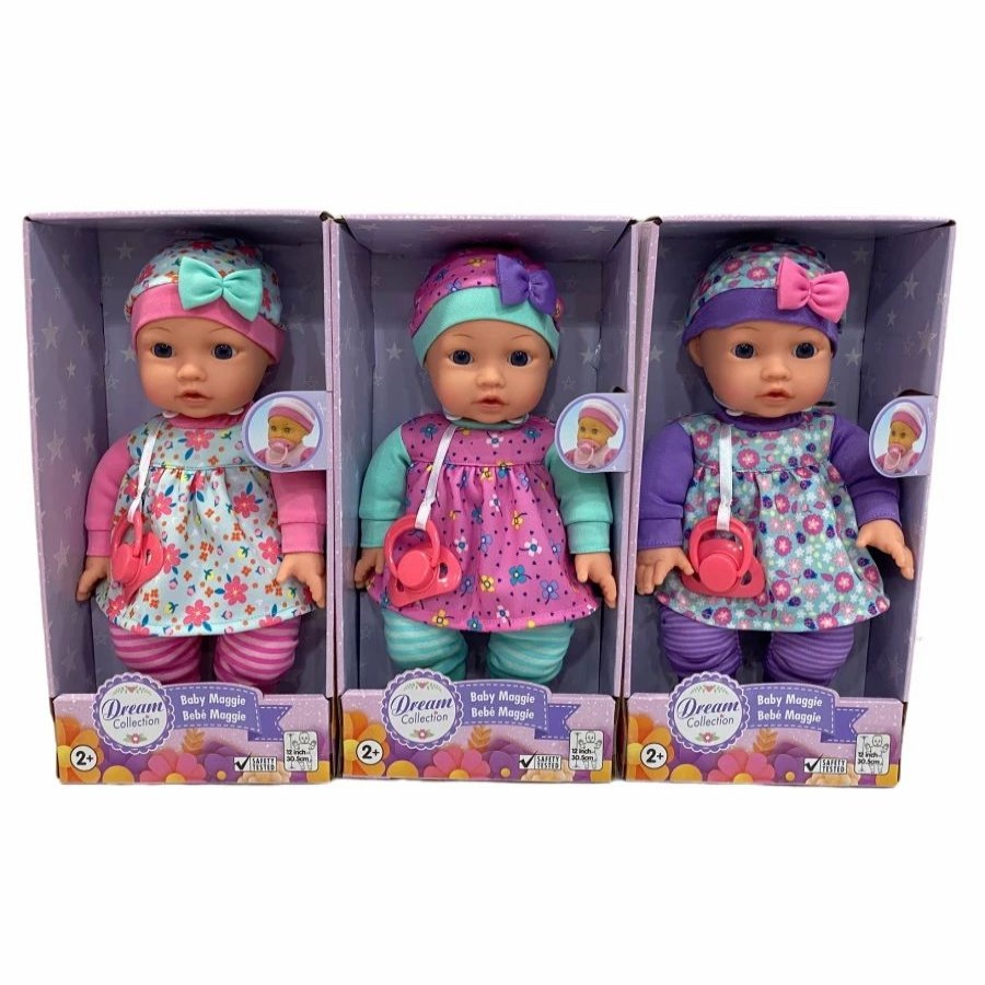 Baby Dolls | * Dream Collection Baby Maggie Doll 12 Inch Assorted