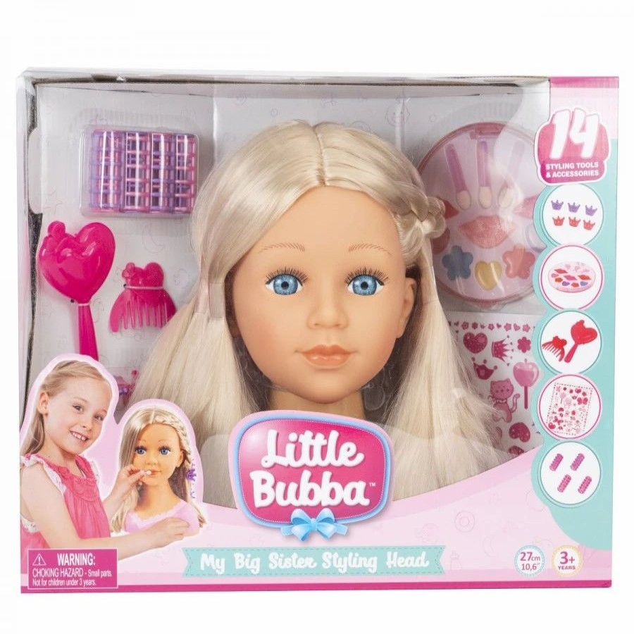 Baby Dolls | * Little Bubba My Big Sister Styling Head Doll