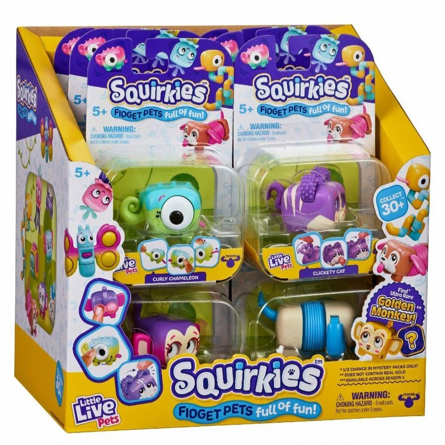 Animal & Pet Dolls | * Little Live Pets Squirkies Series 1 Single Pack Assorted