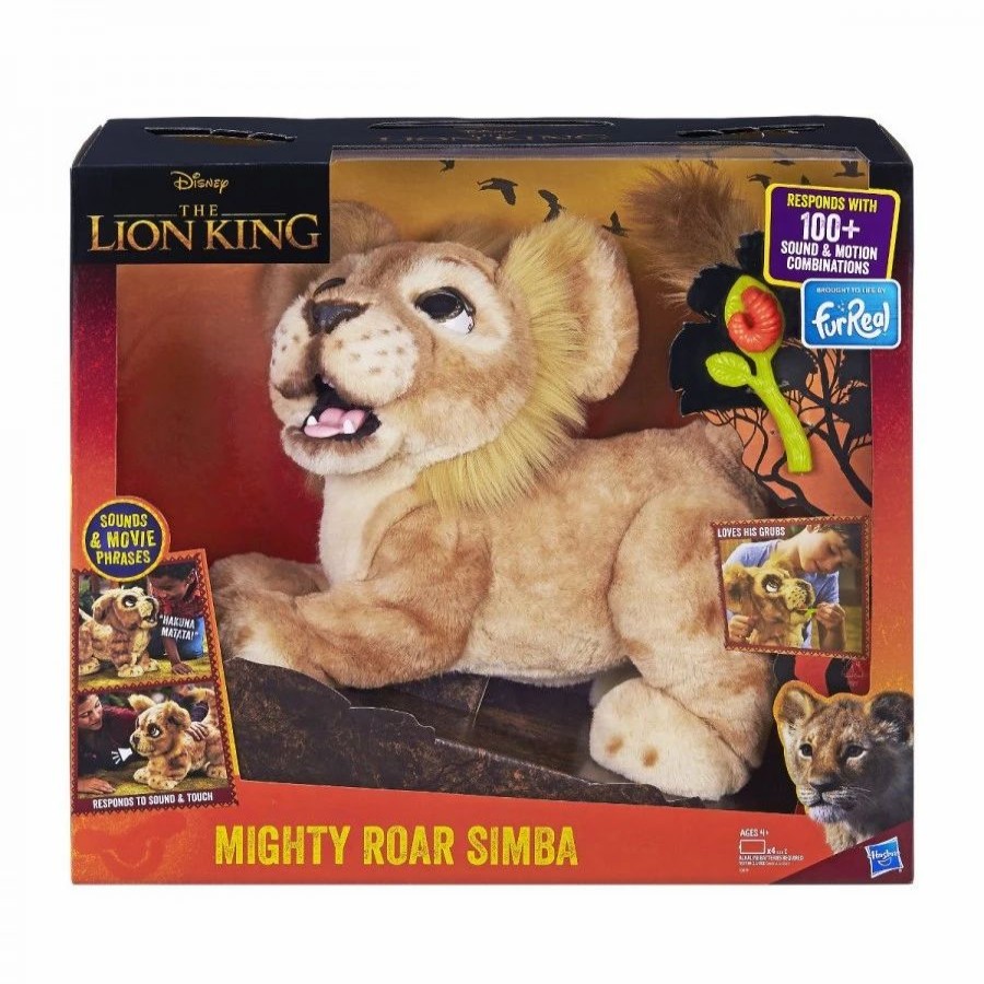 Animal & Pet Dolls | * Furreal Lion King Mighty Roar Simba