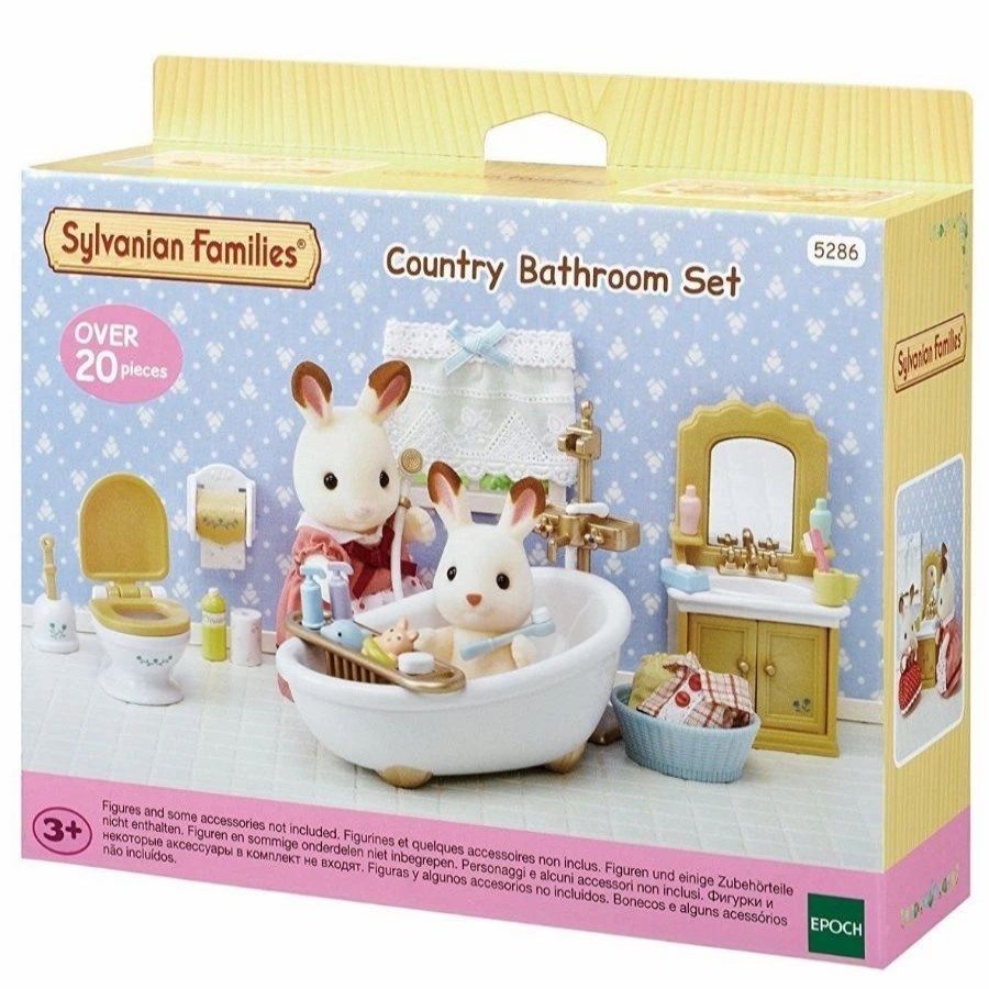 Animal & Pet Dolls | * Sylvanian Families Country Bathroom Set