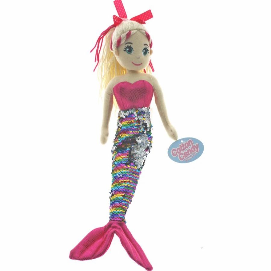 Dolls | * Other Mermaid Pink Rainbow Sequin