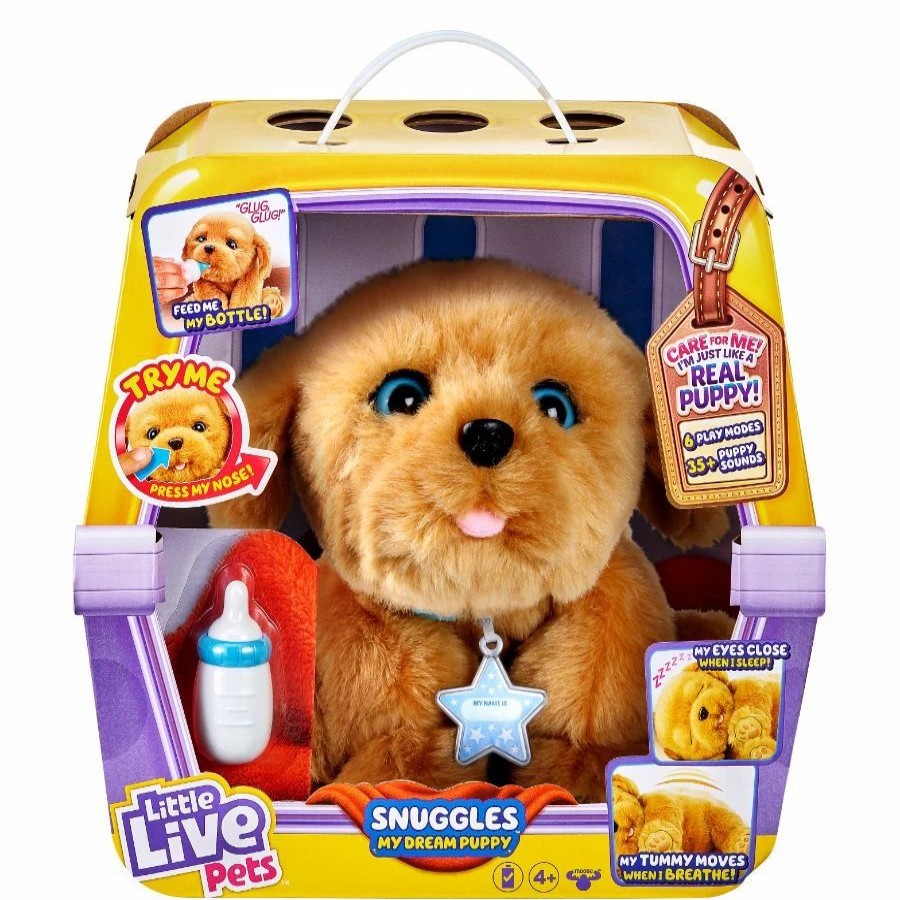 Animal & Pet Dolls | * Little Live Pets My Dream Puppy Snuggles