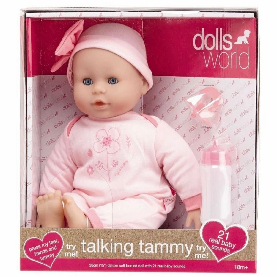 Baby Dolls | * Dolls World Talking Tammy Doll 38Cm