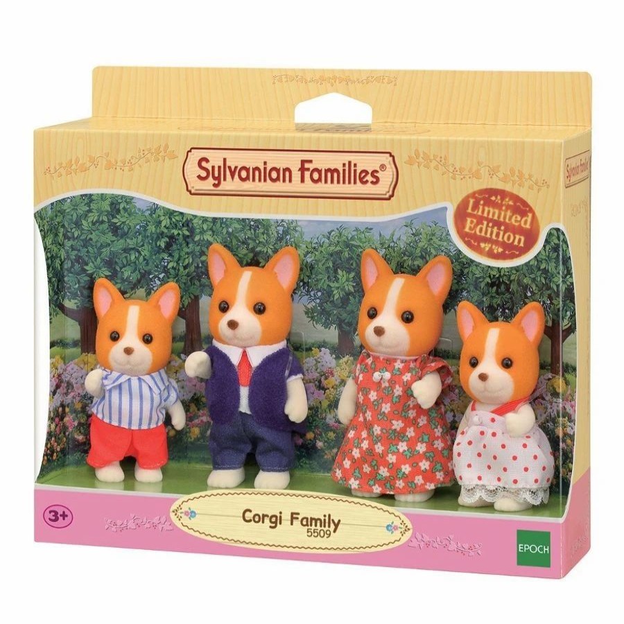 Animal & Pet Dolls | * Sylvanian Families Special Edition Corgi Family