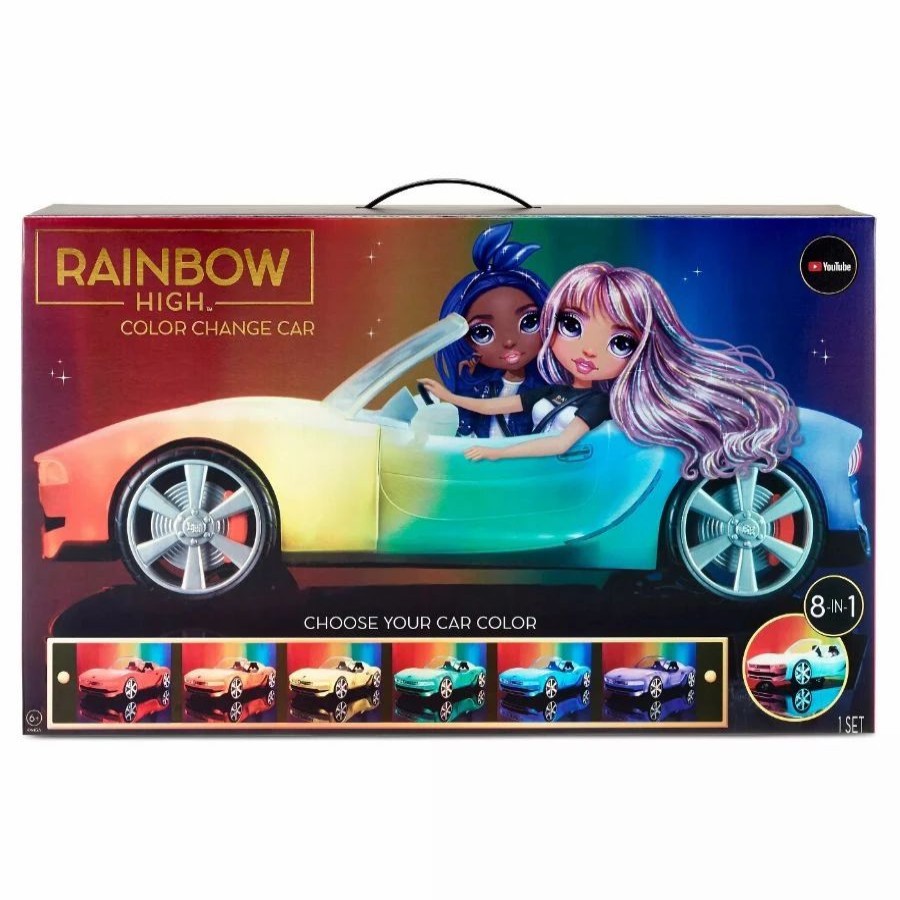 Dolls | * Rainbow High Color Change Car