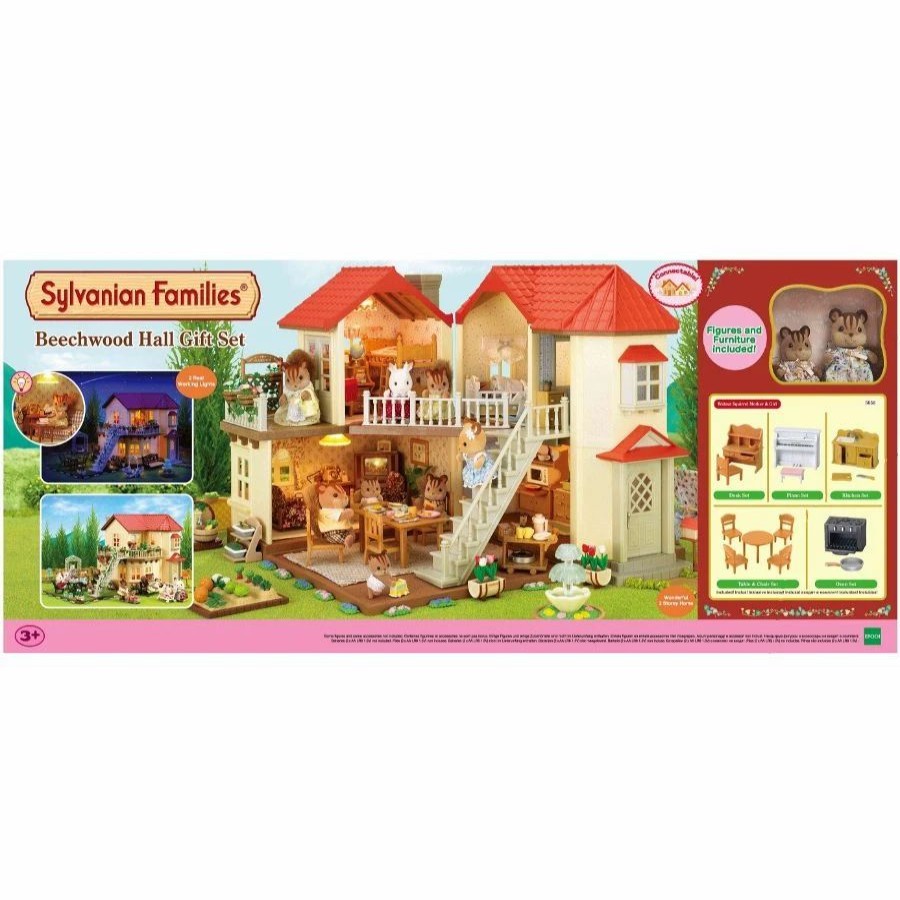 Animal & Pet Dolls | * Sylvanian Families Beechwood Hall Gift Set