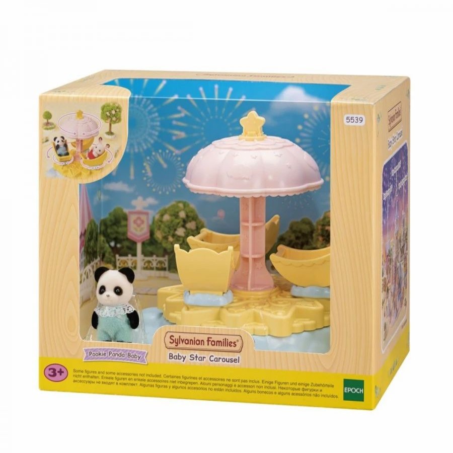 Animal & Pet Dolls | * Sylvanian Families Baby Star Carousel