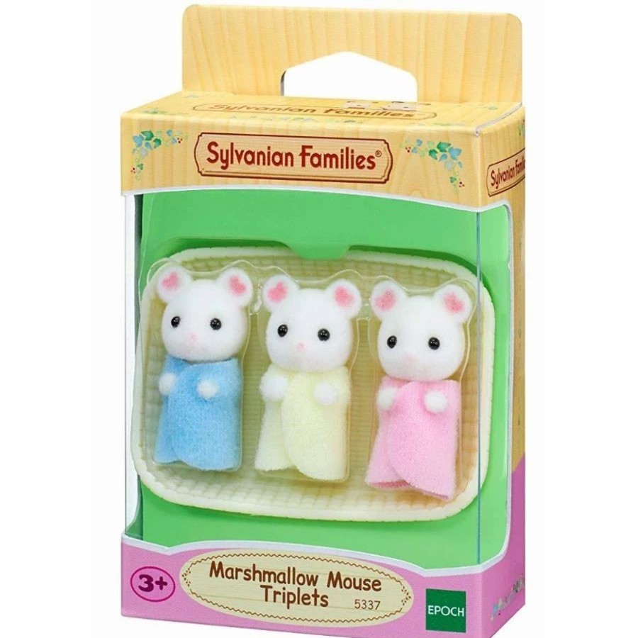 Animal & Pet Dolls | * Sylvanian Families Marshmallow Mouse Triplets