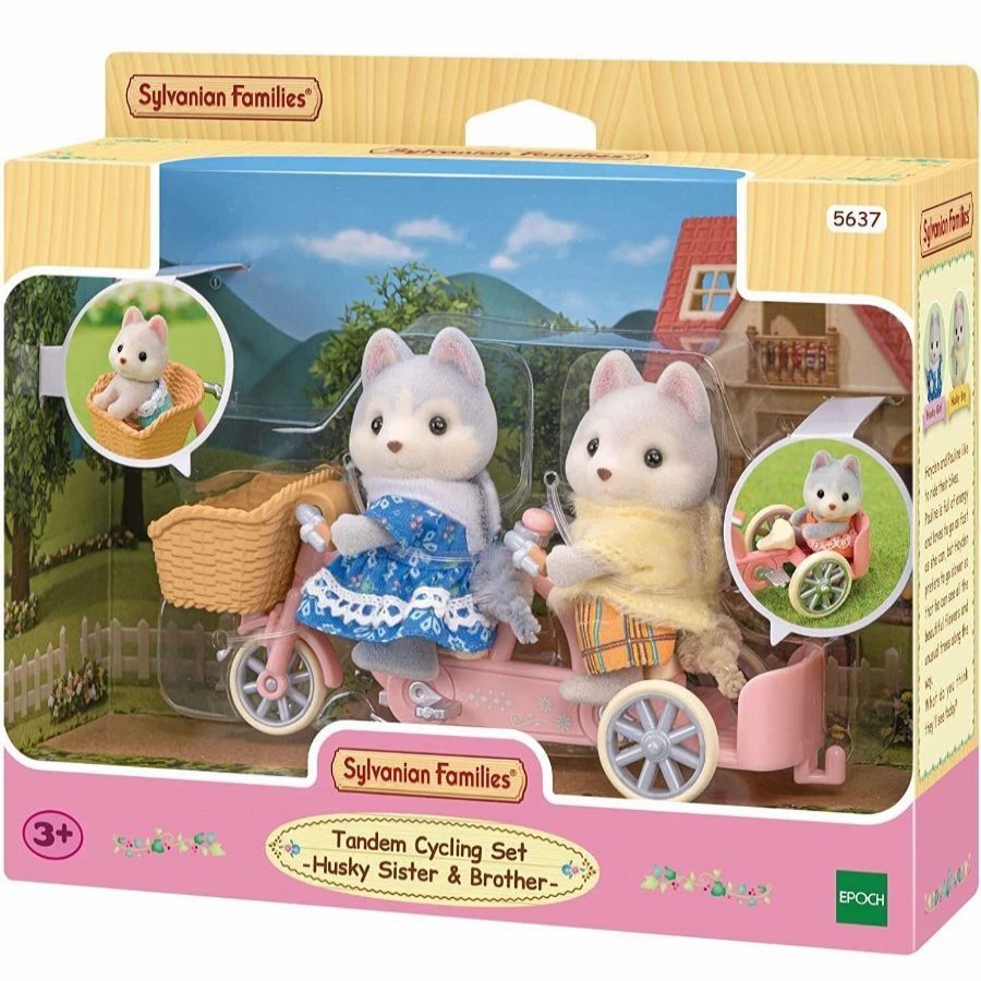 Animal & Pet Dolls | * Sylvanian Families Tandem Cycling Set