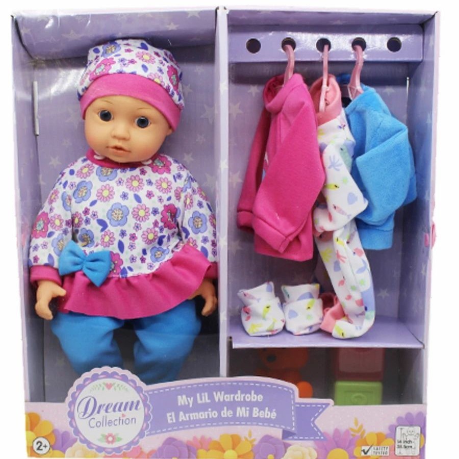 Baby Dolls | * Dream Collection My Lil 14 Inch Doll & Wardrobe Set