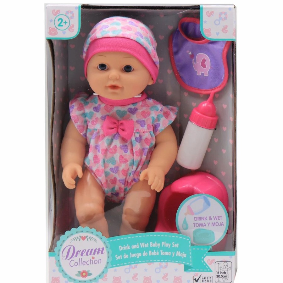 Baby Dolls | * Dream Collection 12 Inch Drink Wet Doll Assorted