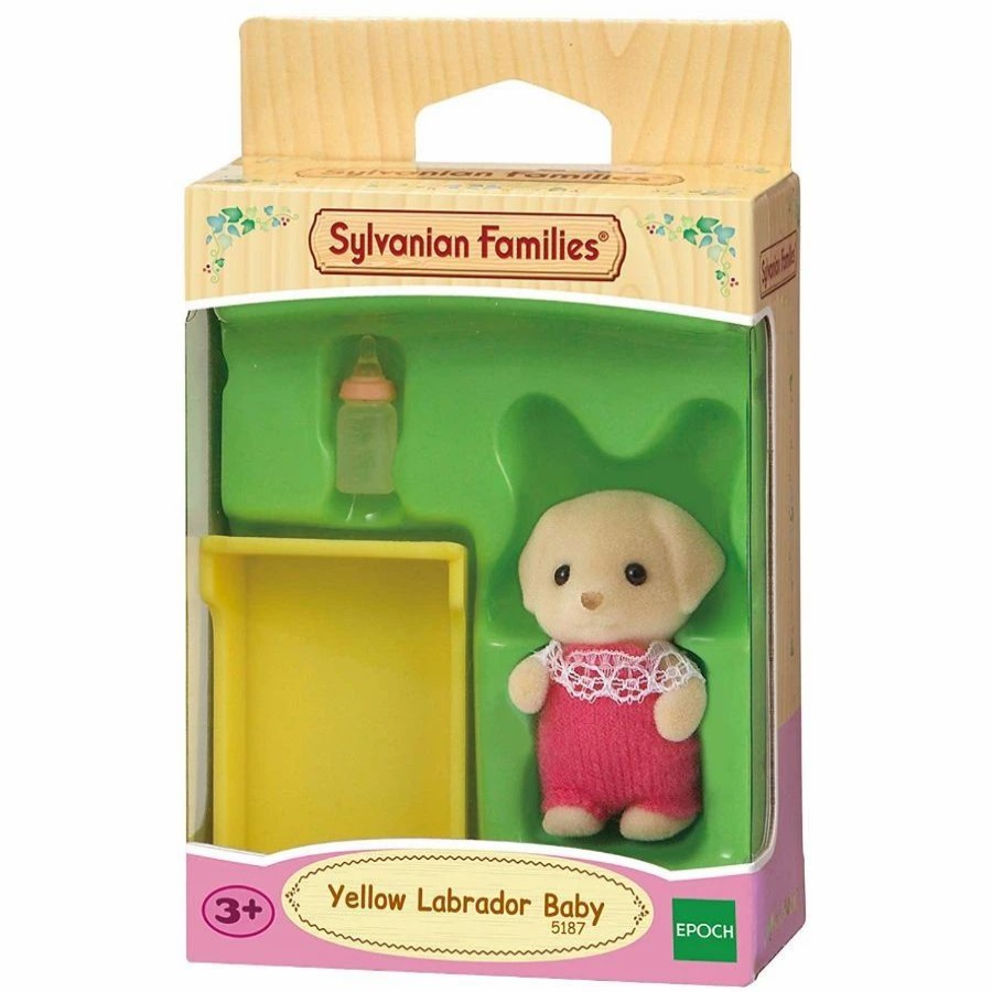 Animal & Pet Dolls | * Sylvanian Families Yellow Labrador Baby