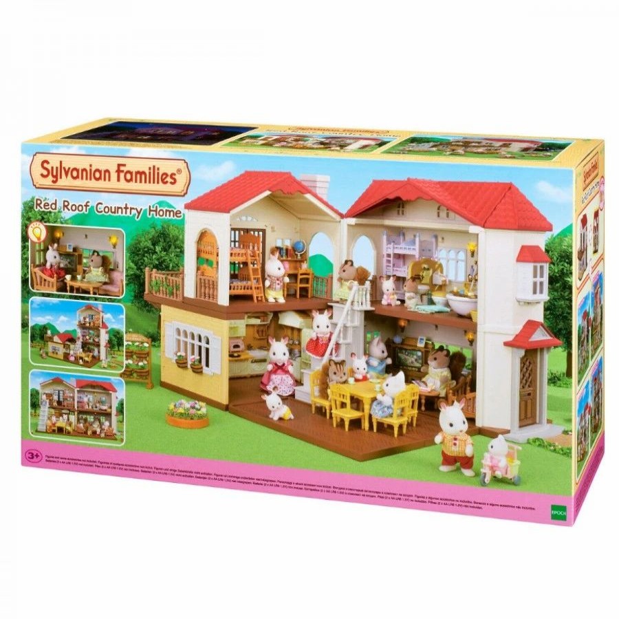 Animal & Pet Dolls | * Sylvanian Families Red Roof Country Home