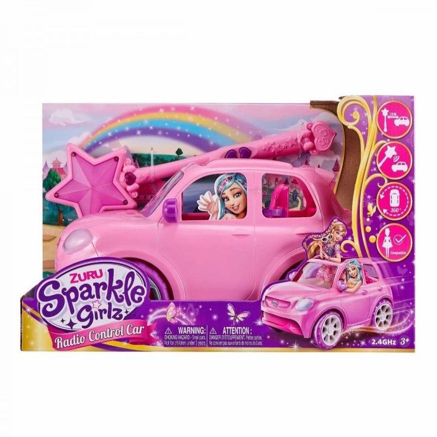 Dolls | * Sparkle Girlz Radio Control Car With Wand Controller