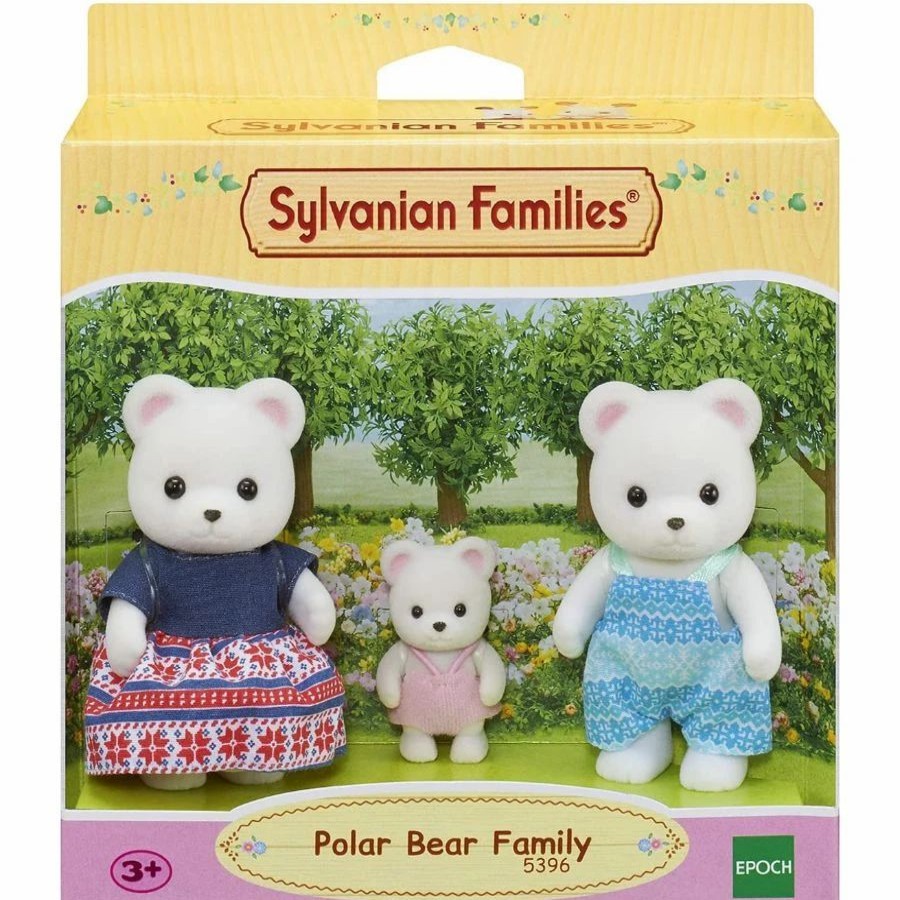 Animal & Pet Dolls | * Sylvanian Families Polar Bear Family 3 Figure Pack