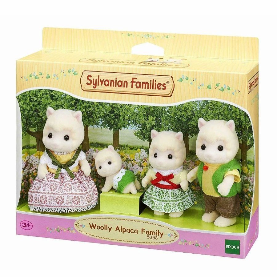 Animal & Pet Dolls | * Sylvanian Families Woolly Alpaca Family