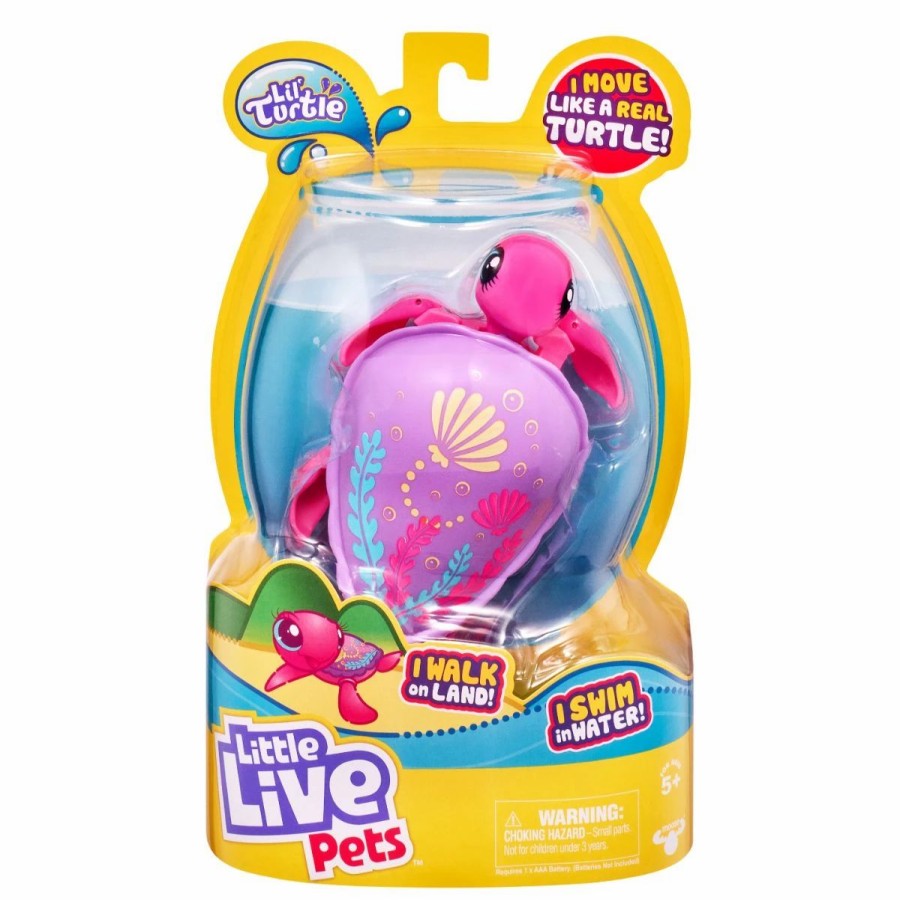 Animal & Pet Dolls | * Little Live Pets Lil Turtle Series 7 Single Pack Assorted