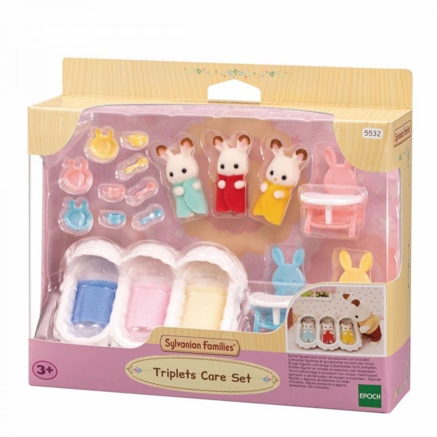 Animal & Pet Dolls | * Sylvanian Families Triplets Care Set