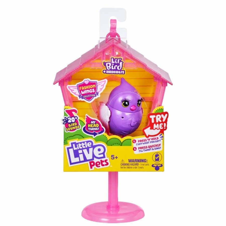 Animal & Pet Dolls | * Little Live Pets Bird Series 12 Bird & House Assorted