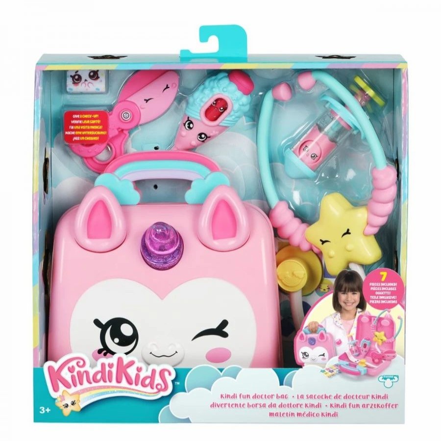 Baby Dolls | * Kindi Kids Series 3 Kindi Fun Doctor Bag Playset