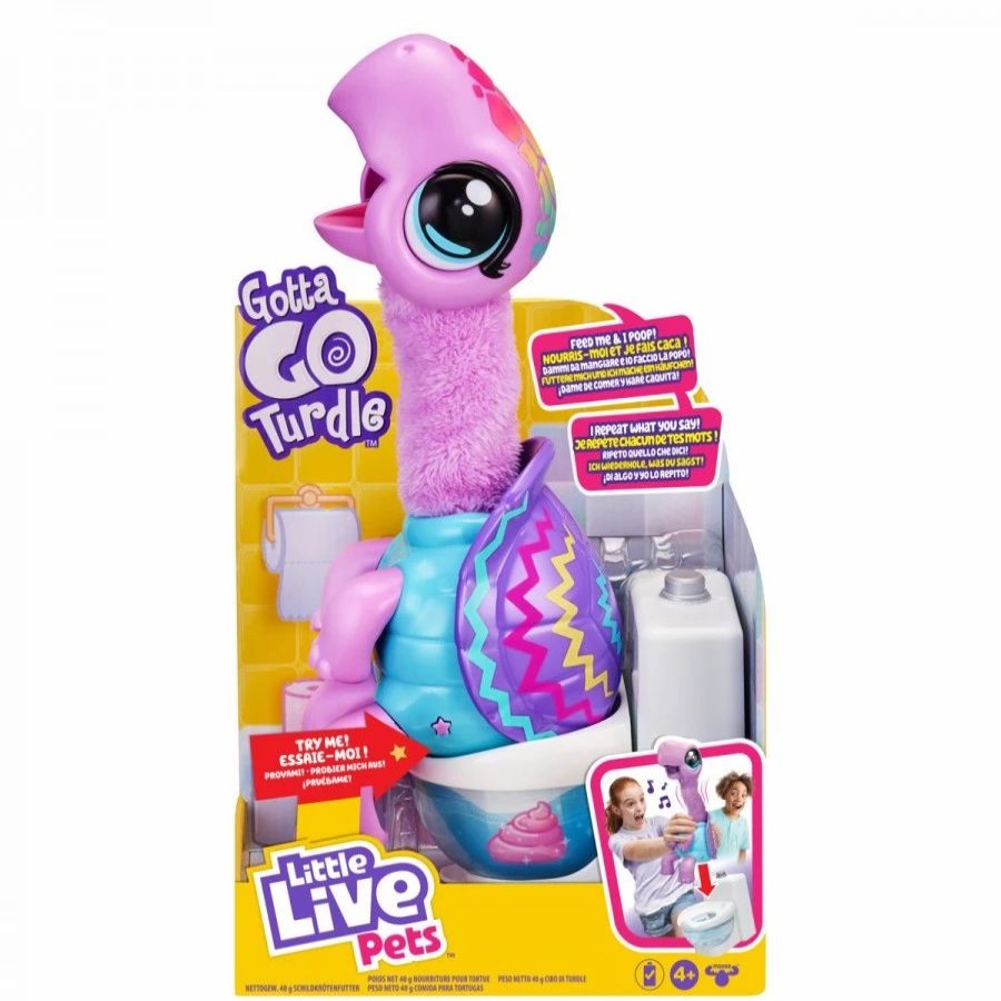 Animal & Pet Dolls | * Little Live Pets Gotta Go Turdle Series 1 Single Pack