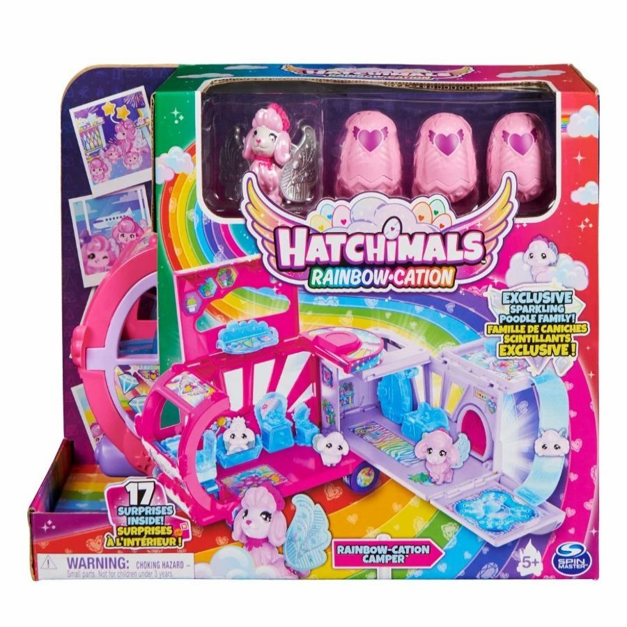 Animal & Pet Dolls | * Hatchimals Rainbowcation Rainbow Road Camper