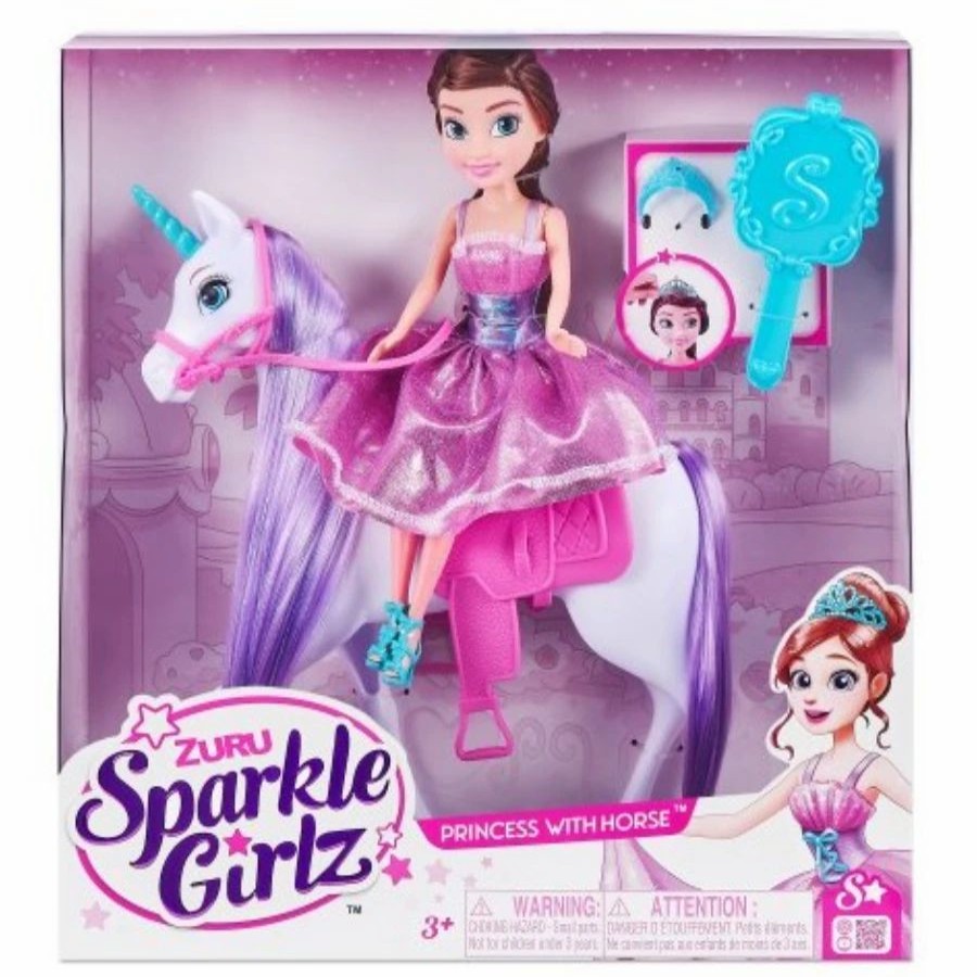 Dolls | * Sparkle Girlz Princess Doll & Horse